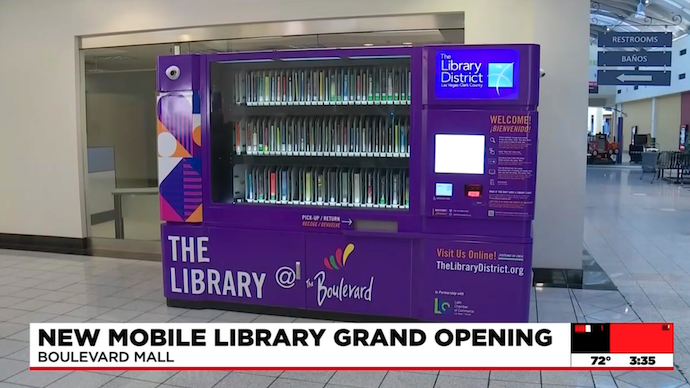 New Mobile Library Grand Opening